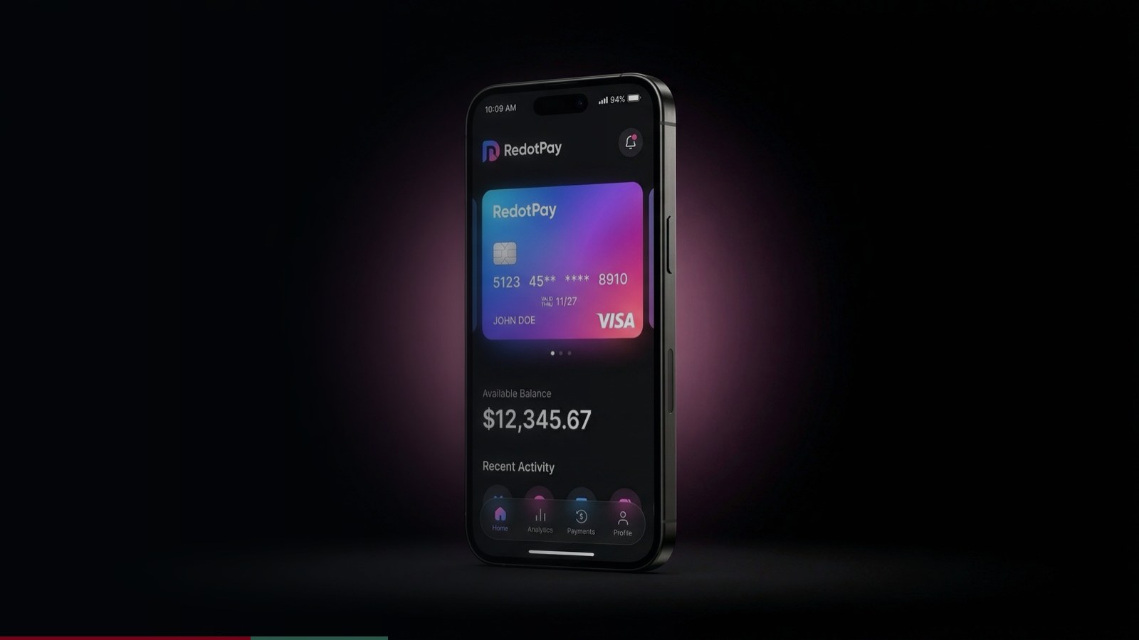 Ilustrasi Kartu virtual RedotPay